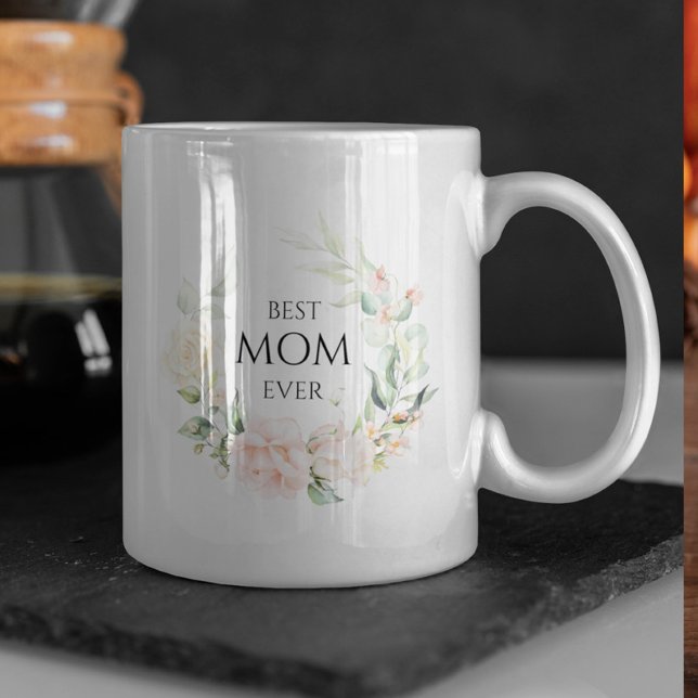 Mug Roses roses roses wath-Meilleure maman jamais typo (Créateur téléchargé)