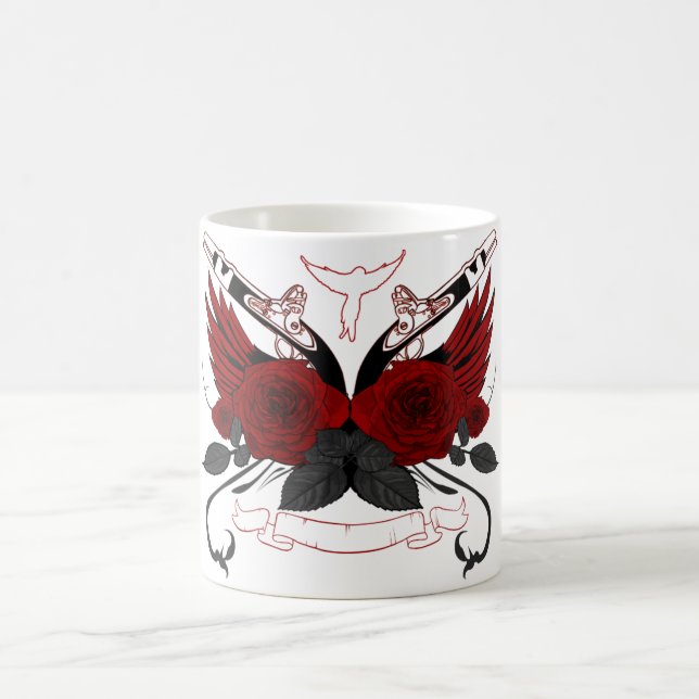 Mug Roses rouges (Centre)