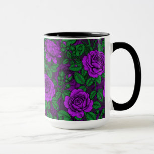 Mug Roses violets