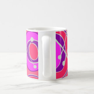 Mug Roses, violettes, oranges