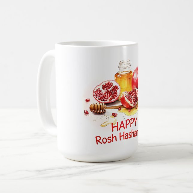 Mug Rosh Hashanah (Devant gauche)