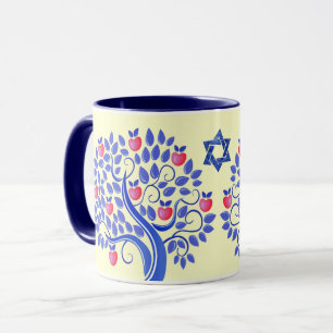 Mug Rosh Hashanah   Cadeau du Nouvel An juif