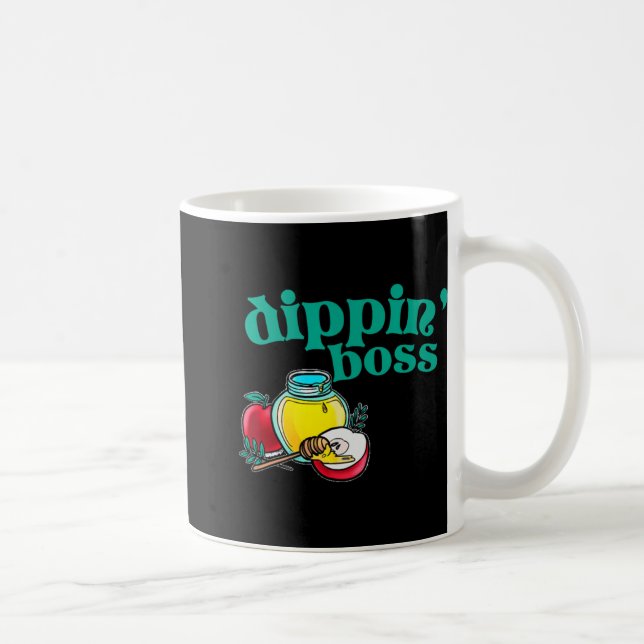Mug Rosh Hashanah Dipn' Boss Honey Dip Jewish New Year (Droite)