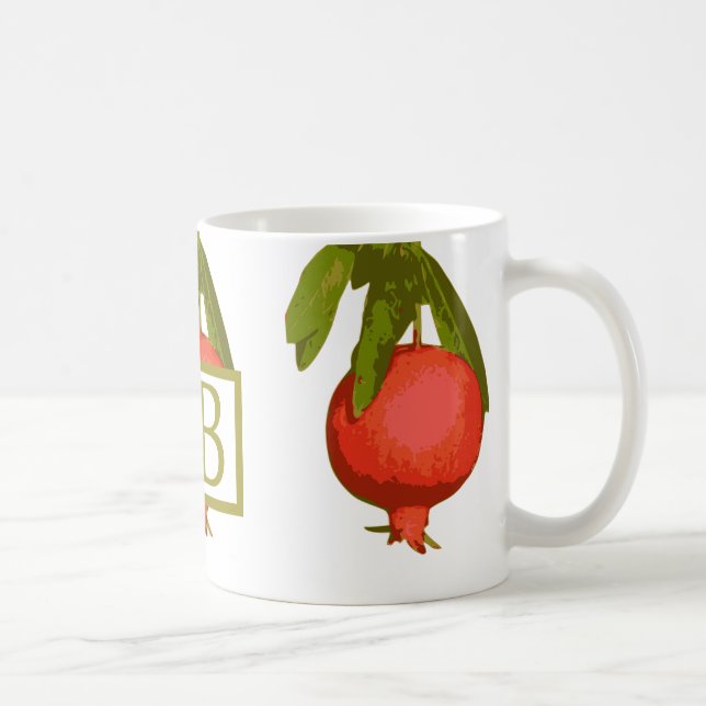 Mug Rosh Hashanah Monogram grenade Sweet (Droite)