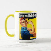 Rosie Le Riveter Fierce et Fabulous