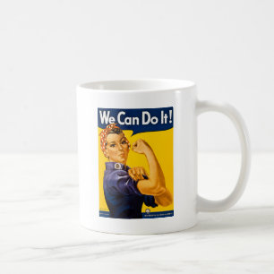 Mug Rosie le rivoir nous pouvons le faire vintage