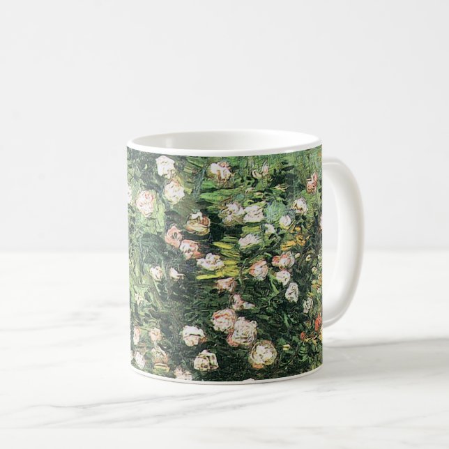 Mug Rosier en fleurs par Vincent van Gogh (Devant droit)