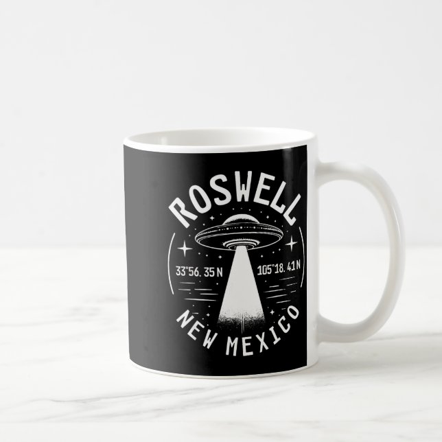 Mug Roswell New Mexico Alien Ufo Area 51  (Droite)