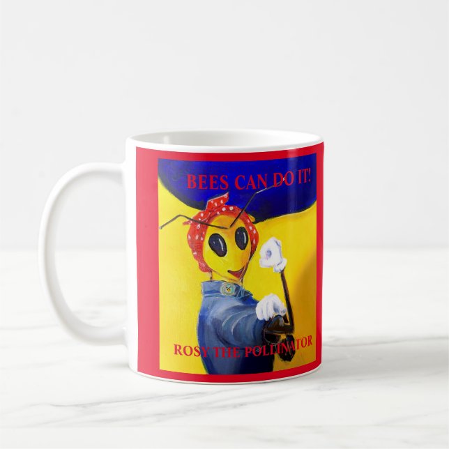 Mug Rosy le Pollinisateur (Gauche)