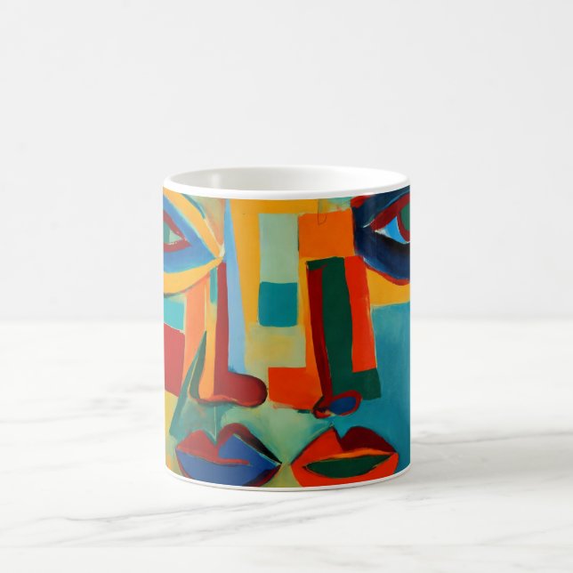 Mug "Rothko fait face à Art Mug" (Centre)