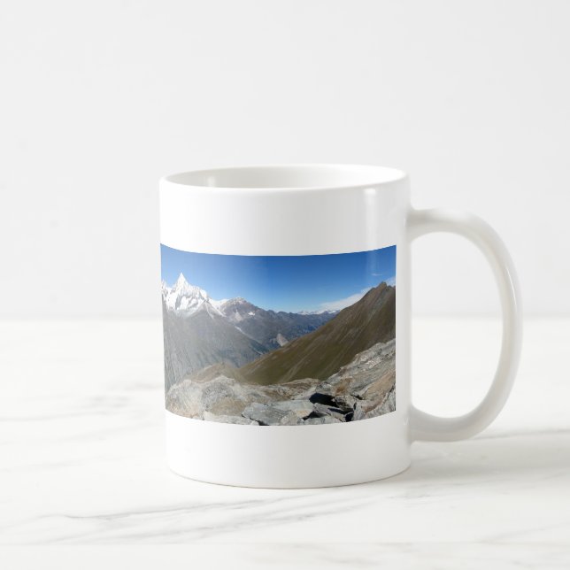 Mug Rothorn panorama, Alpes du Valais (Droite)