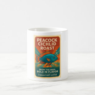 Mug Rôti à crête radiant - Café Cichlid Peacock