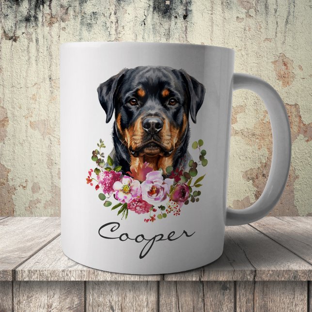 Mug Rottweiler aquarelle (Créateur téléchargé)