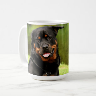 Mug Rottweiler heureux