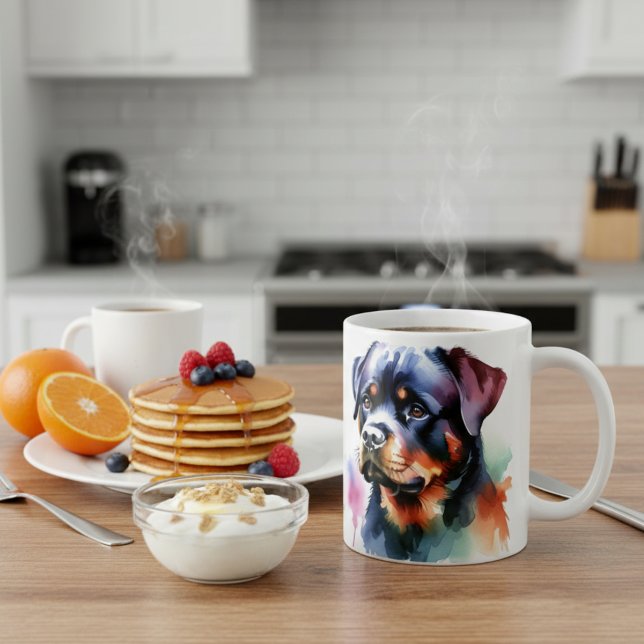 Mug Rottweiler Moderne (Créateur téléchargé)