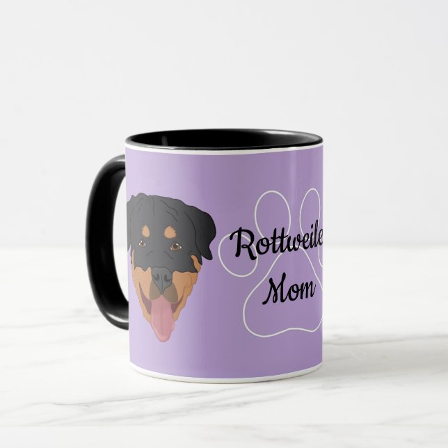 Mug Rottweiler Mom (Devant gauche)