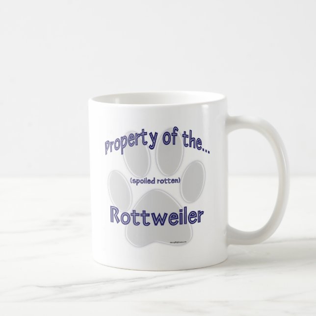 Mug Rottweiler, propriété (Droite)