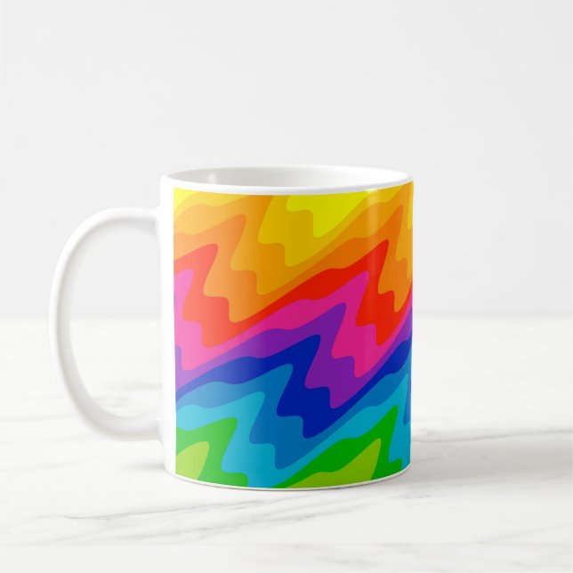 Mug Roue couleur déformée (Gauche)