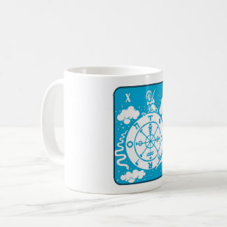 Mug Roue de la Fortune - Tarot de la machine de vente