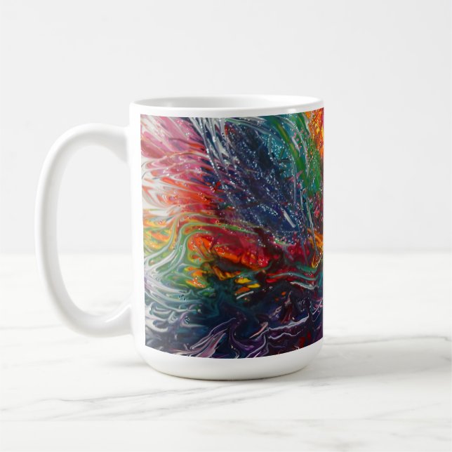 Mug Roue de spectre de couleurs (Gauche)