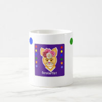 Roue en couleur violet de l'artiste-violet Chica M