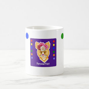 Mug Roue en couleur violet de l'artiste-violet Chica M
