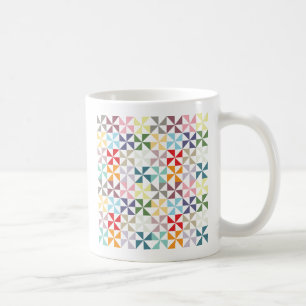 Mug Roue géométrique colorée