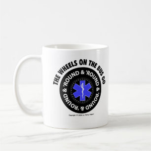 Mug Roues sur l'autobus - pneu #2