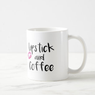 Mug Rouge à lèvres et café