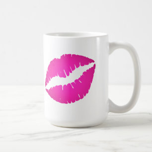 Mug Rouge à lèvres ombré rose vif pour filles - Emprei