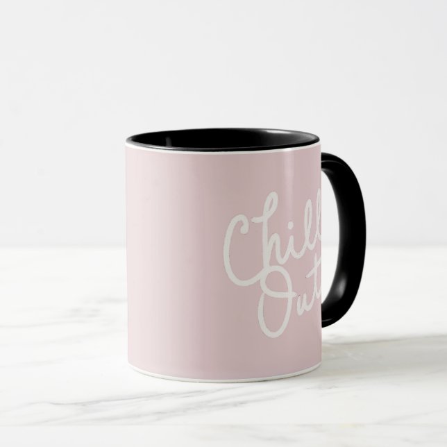 Mug Rouge Chill Out (Devant droit)