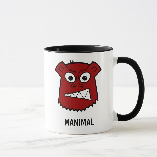 Mug Rouge de Manimal (Droite)