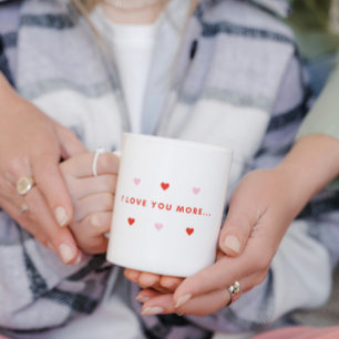 Mug Rouge et Rose vous aiment plus que Romance Café