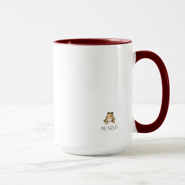 Mug Rouge grenouille (Droite)