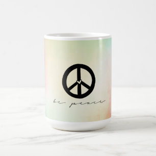 Mug Rouge Jaune Blush Tie Dye Paix