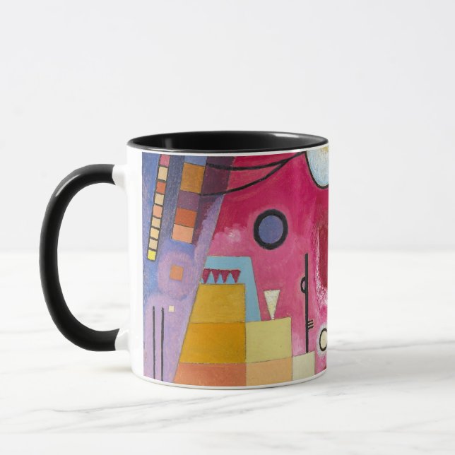 Mug Rouge lourd Kandinsky 1924 (Gauche)