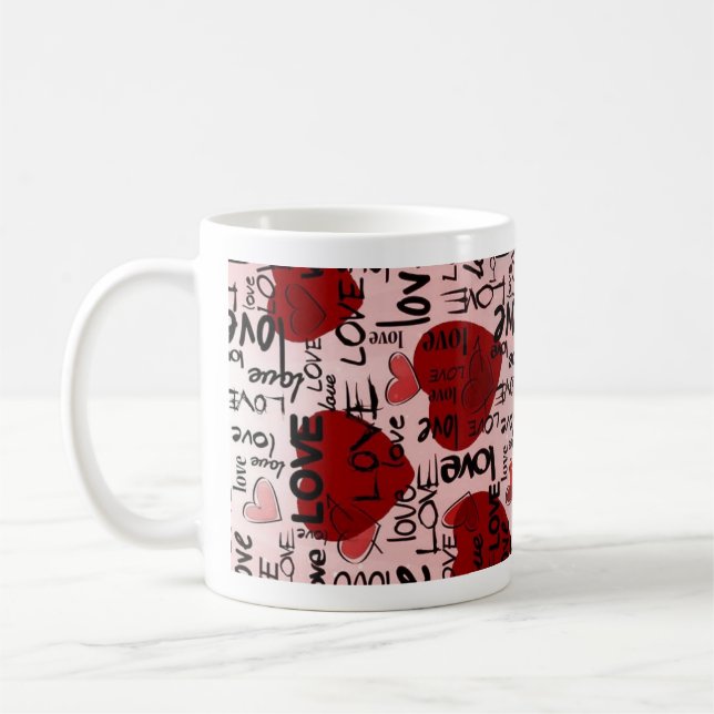 Mug Rouge & Noir (Gauche)