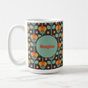 Mug Rouge or Turquoise rétro