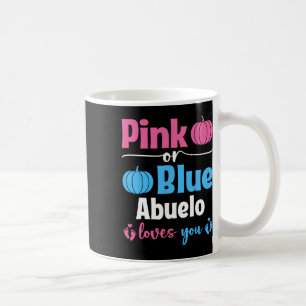 Mug Rouge Ou Bleu Abuelo Aime Vous Citrouille Genre Re