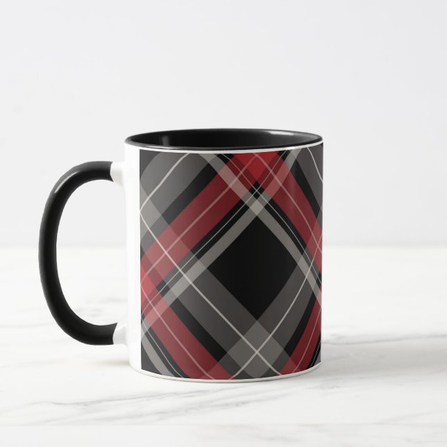 Mug rouge PLACÉ noir (Gauche)
