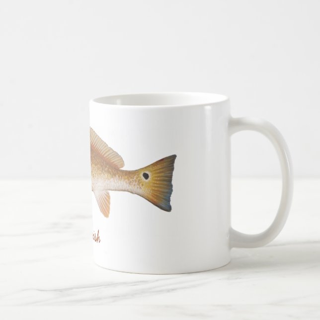 Mug ROUGETS COMMUNS, poissons rouges (Droite)