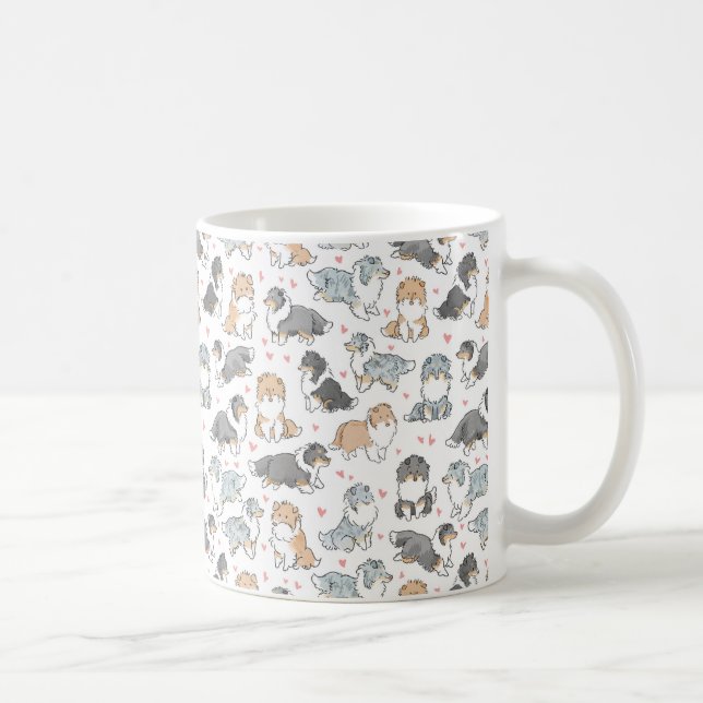 Mug Rough Collies (Droite)