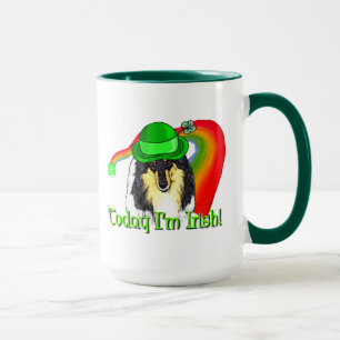 Mug Rough Tri Collie Saint Patricks