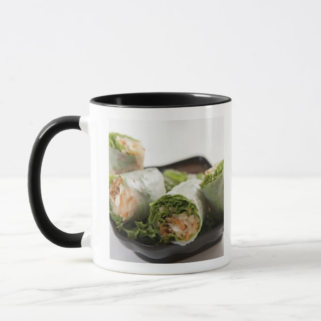 Mug Rouleaux de printemps aux légumes (Gauche)