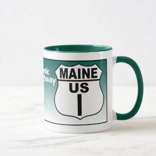 Mug Route 1 du Maine - Route de l'Atlantique