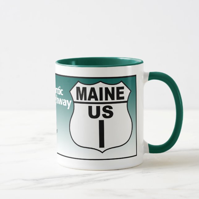 Mug Route 1 du Maine - Route de l'Atlantique (Droite)