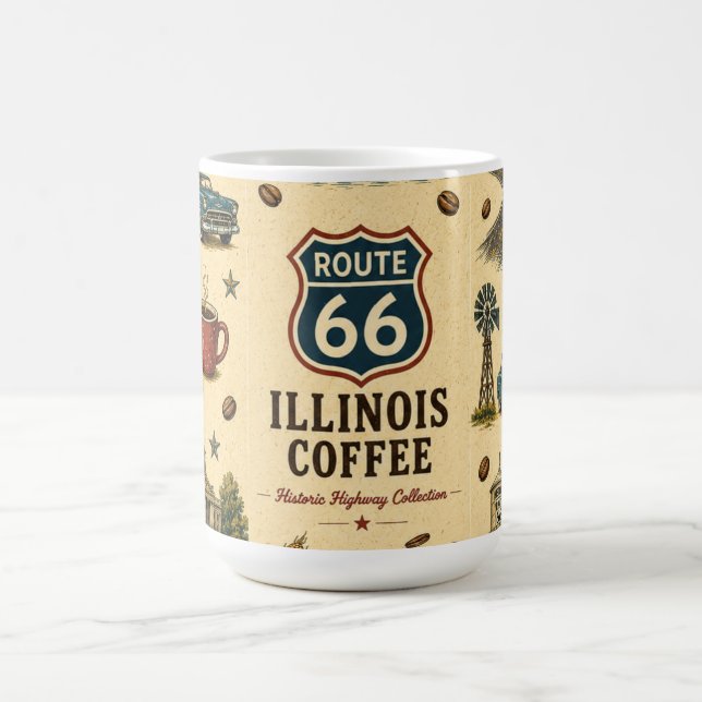 Mug Route 66 Illinois Morning Roast Souvenirs (Centre)