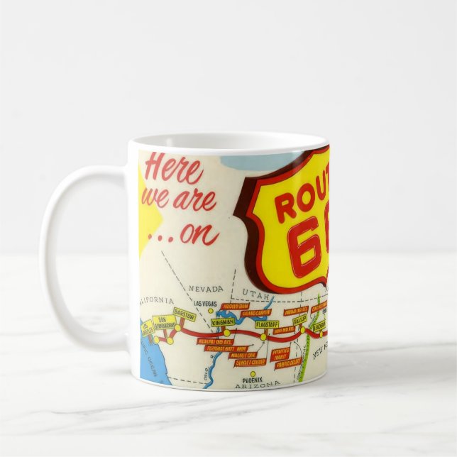 Mug Route 66 Vintage (Gauche)
