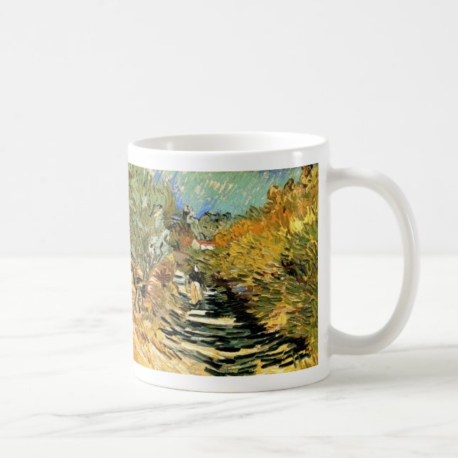 Mug Route à Saint-Rémy avec personnage de Vincent van  (Droite)