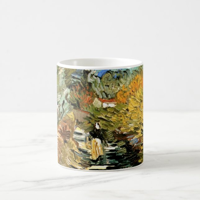 Mug Route à Saint-Rémy, figure féminine de Vincent van (Centre)